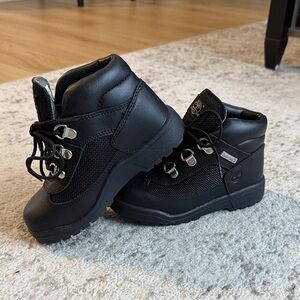 Timberland Kids Black Boots